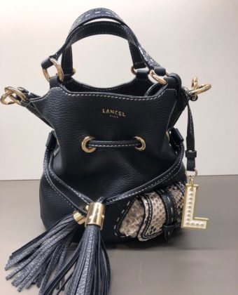 Sac Lancel Premier Flirt mini seau noir