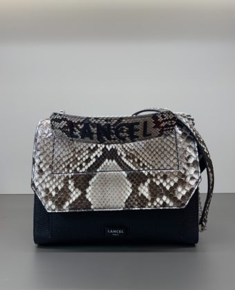 Sac Lancel Ninon rabat M roccia/noir/neige