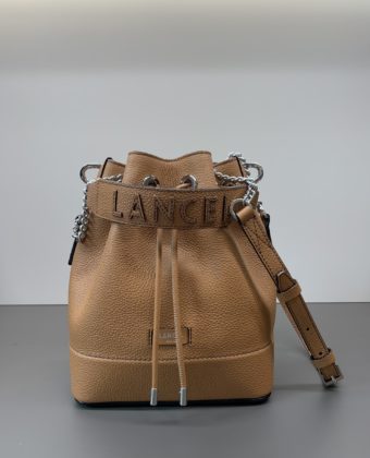 Sac Lancel seau Ninon M camel