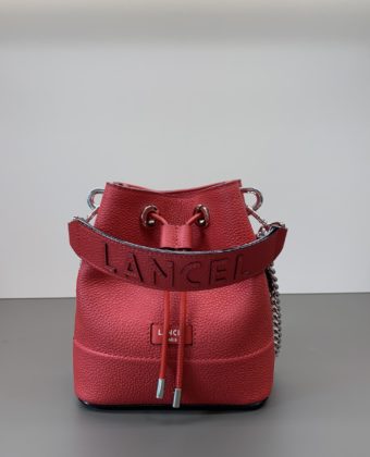 Sac Lancel seau Ninon S rouge