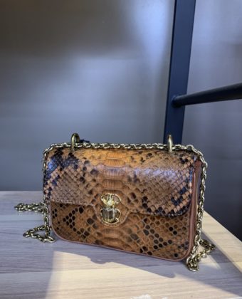 Sac mini Ava Claris Virot python