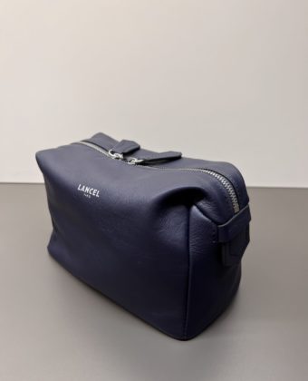 Trousse de toilette Lancel Neo Pop bleu marine