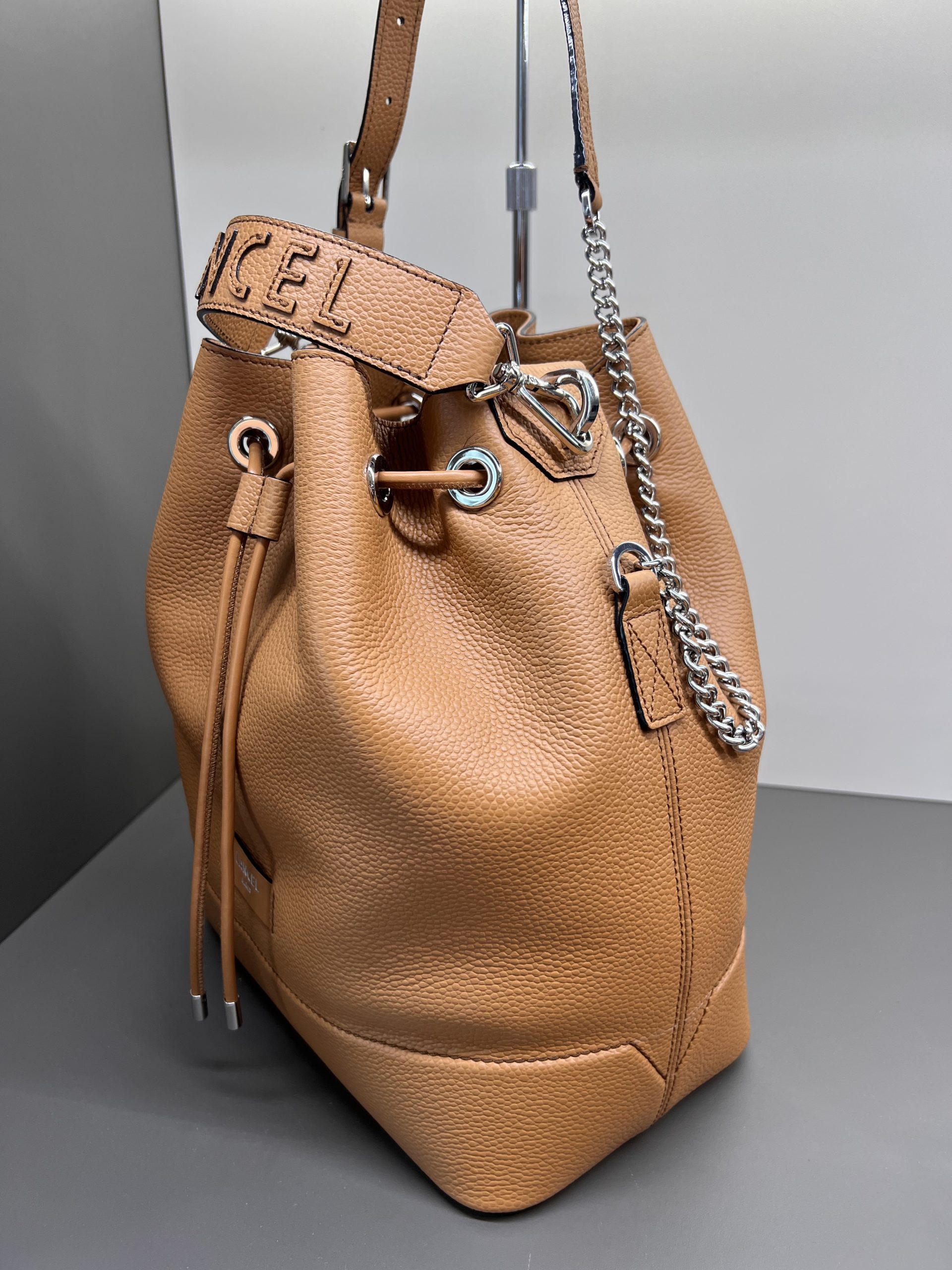 Sac Lancel seau Ninon L camel - Ô sacs