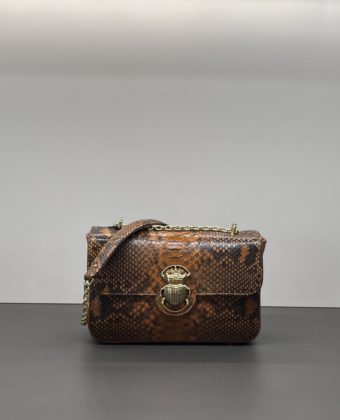 Sac Big Ava Claris Virot python moka