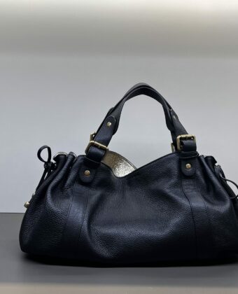 Sac Gerard Darel 24H Noir – Gold