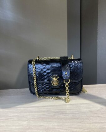 Sac Mini Ava Claris Virot python noir