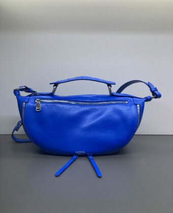 Sac Lancel origami M Bleu Majorelle