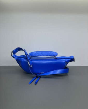 Sac Lancel origami S Bleu Majorelle