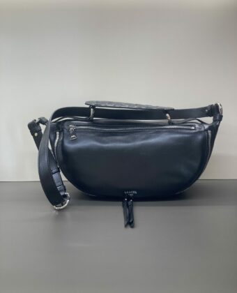 Sac Lancel origami M Noir Nickel