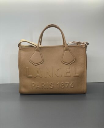 Sac Lancel Jour cabas zippé M Camel