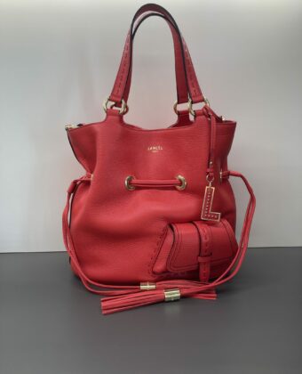 Sac Lancel Premier Flirt seau M Rouge Baiser