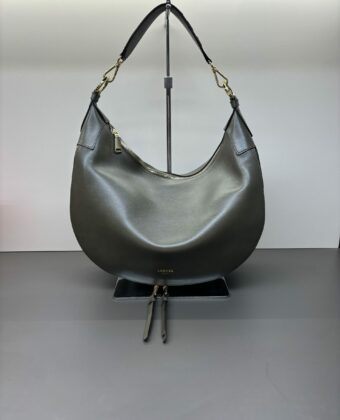 Sac Lancel Origami Hobo M Kaki foncé