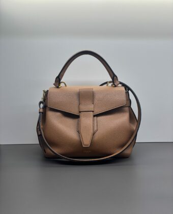 Sac Lancel Charlie rabat S vachette Camel
