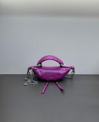 Sac Lancel mini origami Fuschia