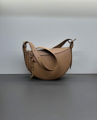Sac Lancel Faubourg Demi Lune Camel