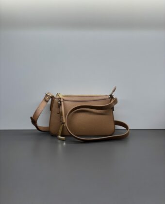 Sac Lancel mini Faubourg Camel