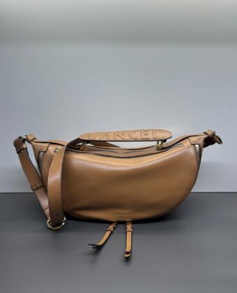 Sac Lancel origami M Camel