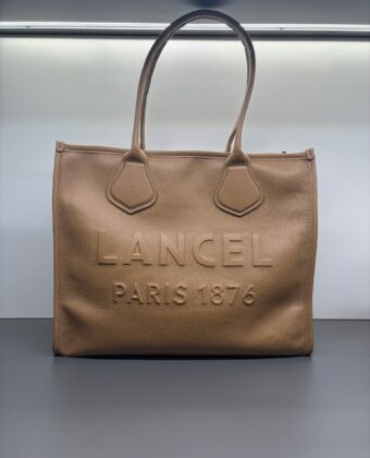 Sac Lancel Jour cabas zippé L Camel