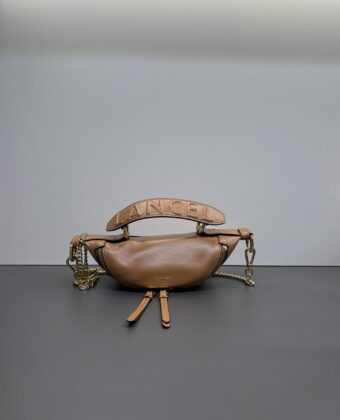 Sac Lancel mini origami Camel