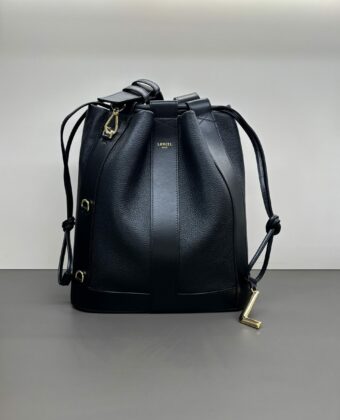 Sac seau Lancel Elles M Noir