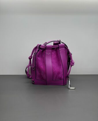 Sac seau Lancel Elles S Fuschia