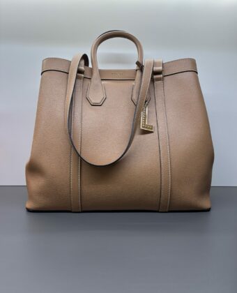 Sac Lancel Cabas Belleville Camel