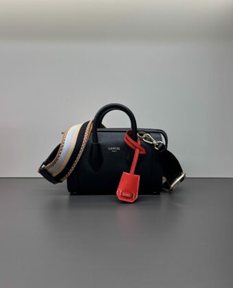 Sac Bowling Lancel mini BCBG Noir