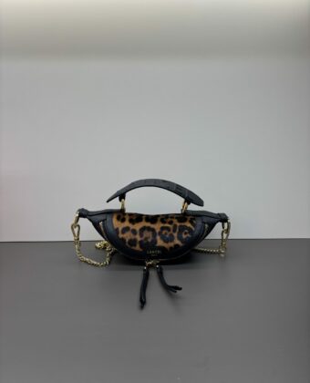 Sac Lancel mini origami Multico Noir