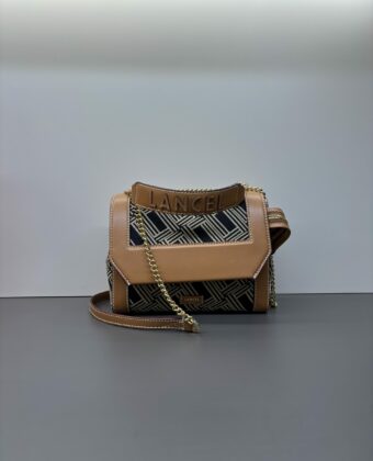 Sac Lancel Ninon rabat M Multico Noir