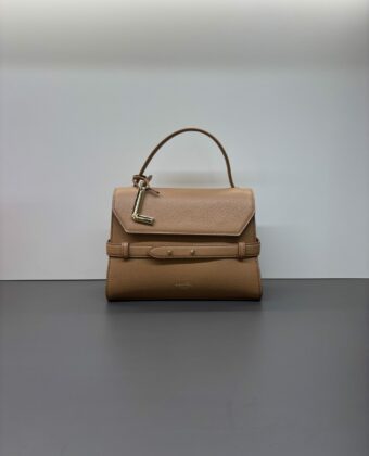 Sac Lancel Faubourg rabat Camel